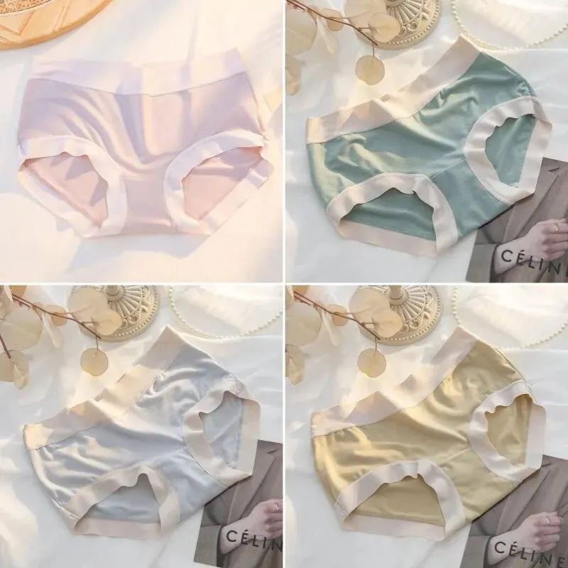 4Pcs/Set Women's Panties Modal Underwear