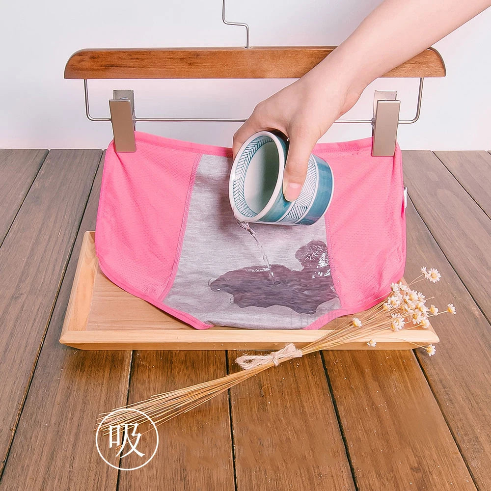 3pcs/Set Leak Proof Menstrual Panties Women Period Underwear