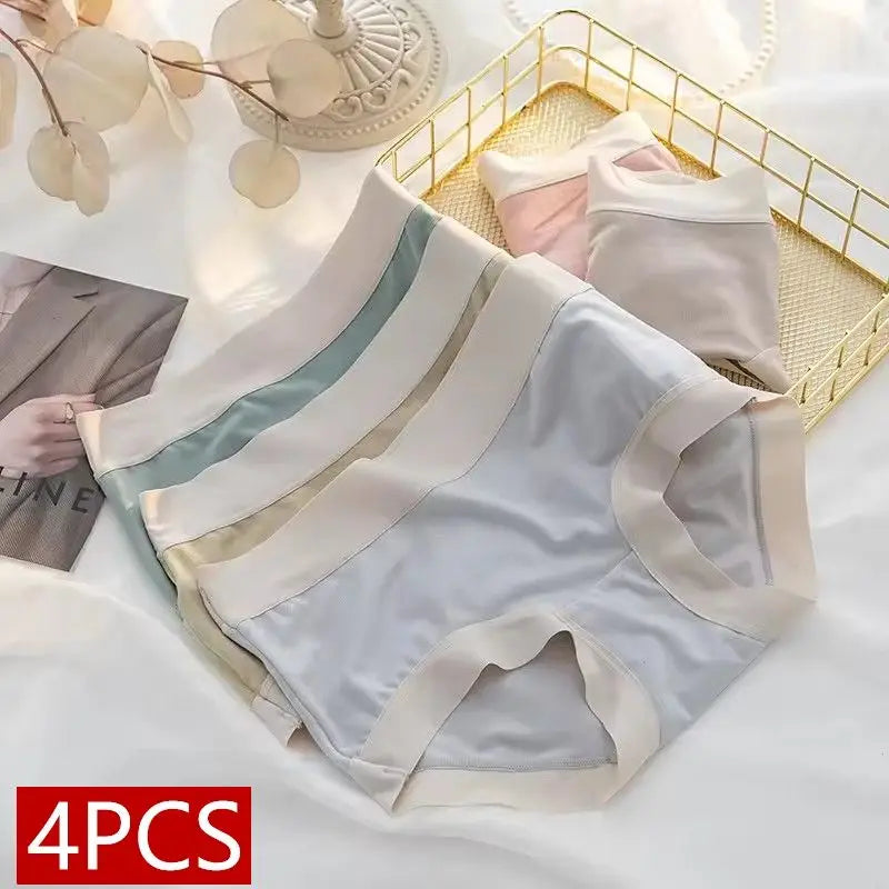 4Pcs/Set Women's Panties Modal Underwear