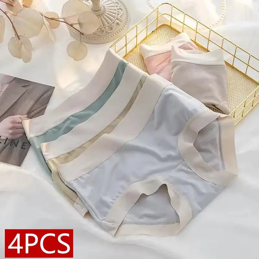 4Pcs/Set Women's Panties Modal Underwear